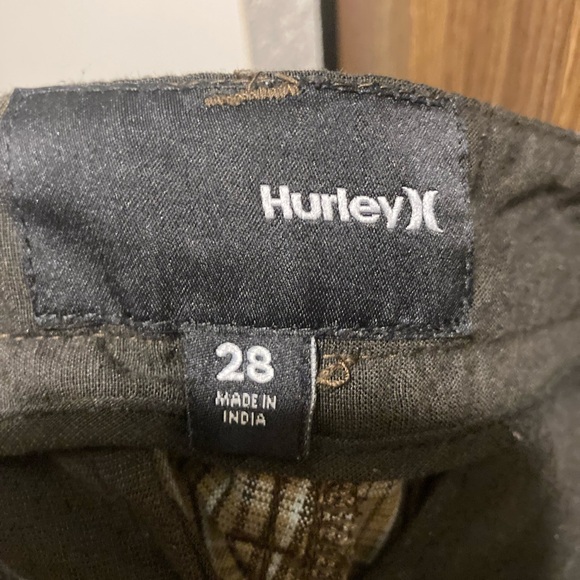 Hurley men’s plaid shorts - Picture 7 of 7